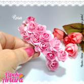 Florzinha de papel rosa