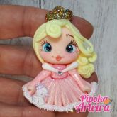 Aplique em biscuit Princesa Aurora