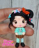 Aplique em biscuit Princesa Vanellope