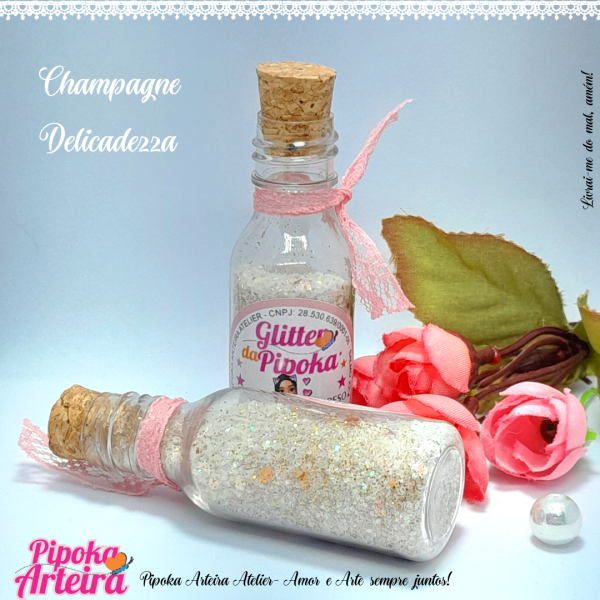 Glitter Escaminha da Pipoka Champagne Delicadeza