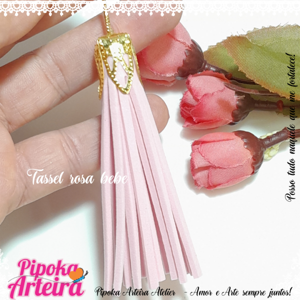 Tassel em Eva Rosa bebê