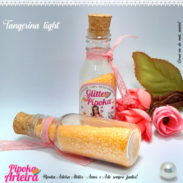 Glitter encaminha da Pipoka Tangerina light