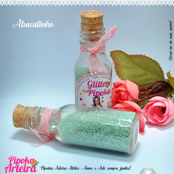 Glitter Escaminha da Pipoka Candy Color ABACATINHO