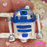 Aplique em Biscuit star R2D2